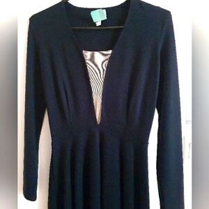 NWT- Misses Flair Dress dark blue